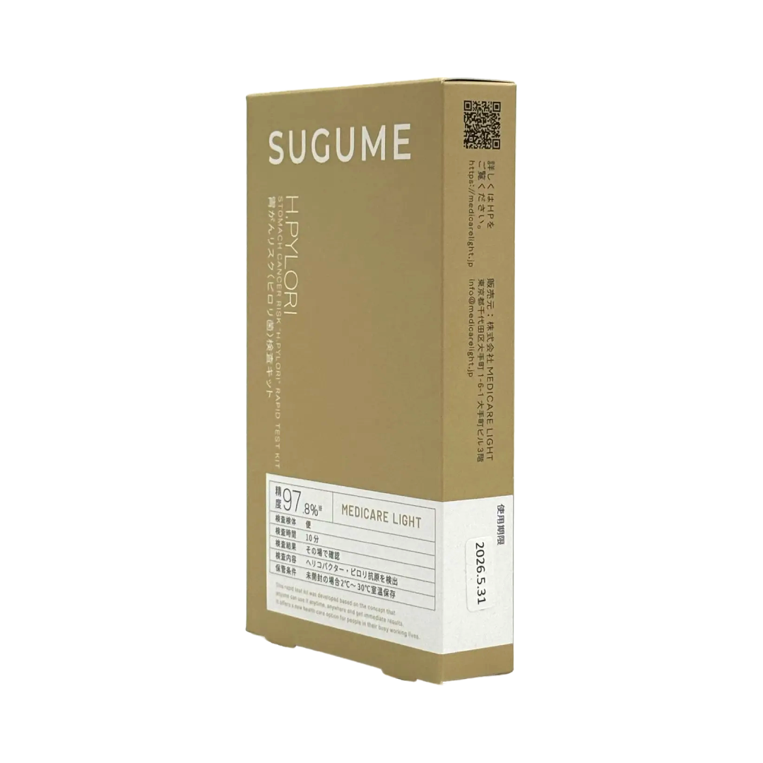 SUGUME 胃癌(H. Pylori)風險檢測試劑盒